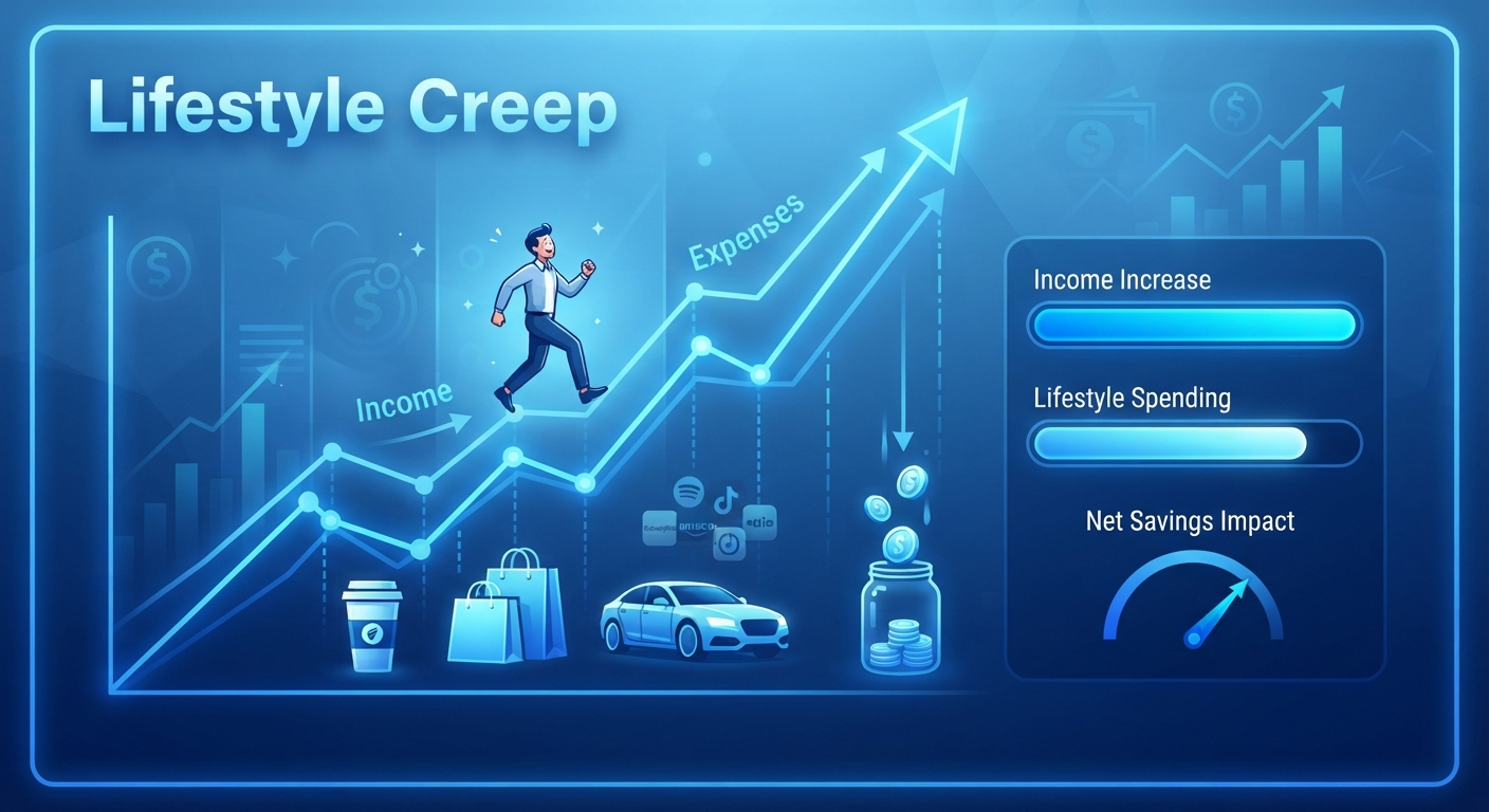 The Silent Wealth Killer: How Lifestyle Creep is Stealing Your Future (And How to Stop It)